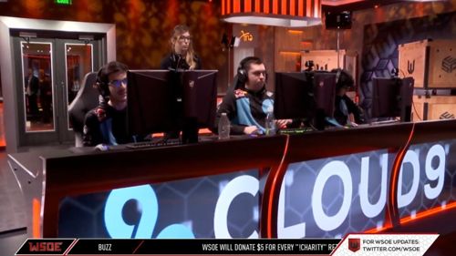 Full-Arena Esports Graphics: WSOE at the HyperX Esports Arena photo