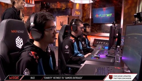 Full-Arena Esports Graphics: WSOE at the HyperX Esports Arena photo