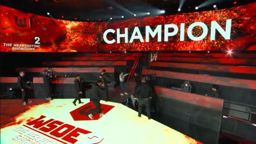 Full-Arena Esports Graphics: WSOE at the HyperX Esports Arena photo