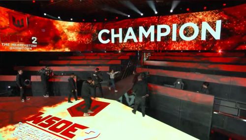 Full-Arena Esports Graphics: WSOE at the HyperX Esports Arena photo