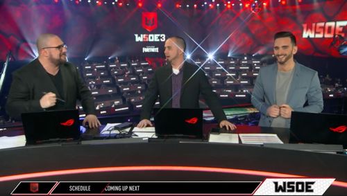 Full-Arena Esports Graphics: WSOE at the HyperX Esports Arena photo